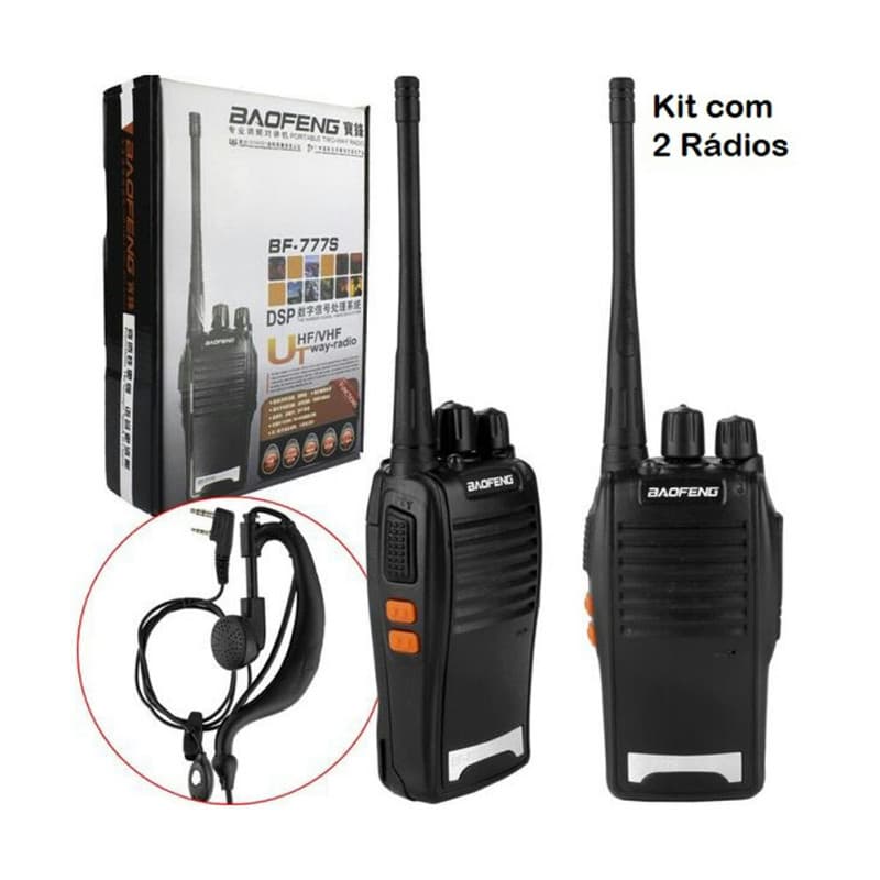 2x BAOFENG RADIO STANICE ,STANICA  TOKI VOKI MOTOROLA