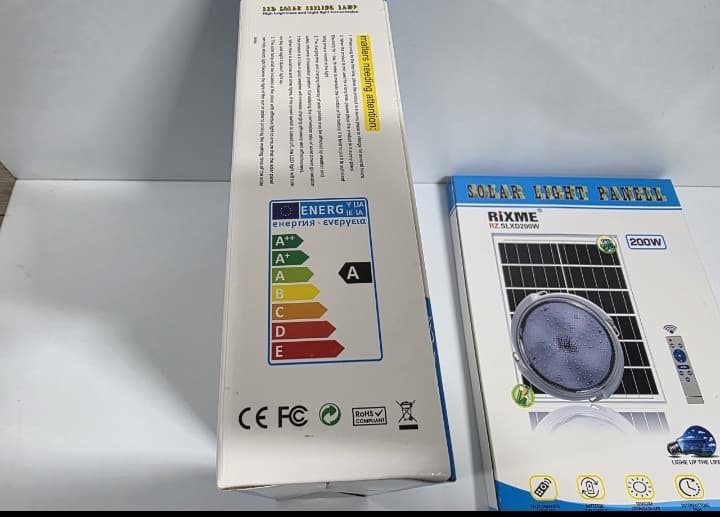 Van Rasvjeta Solarna LED plafonjera 200W za vikendice kampovanje 4