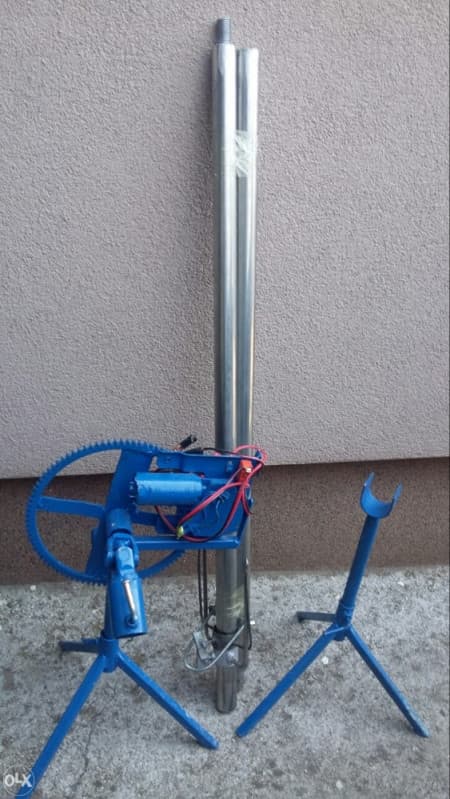 razanj za jagnjad dvodjelni sa motorom