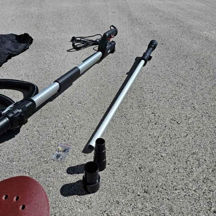 zirafa za brusenje zidova TEH 880 W SA led svjetlom i vrecom 3