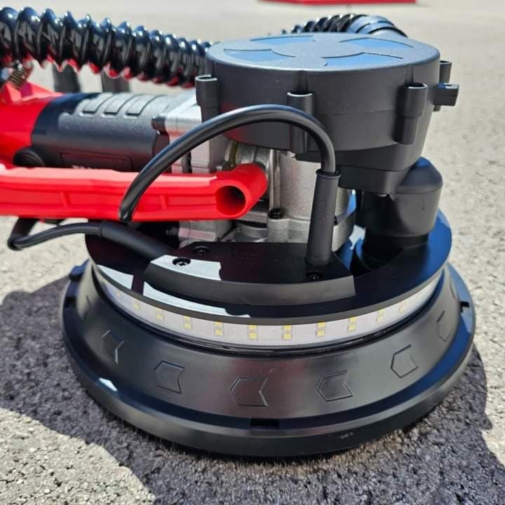 zirafa za brusenje zidova TEH 880 W SA led svjetlom i vrecom 5