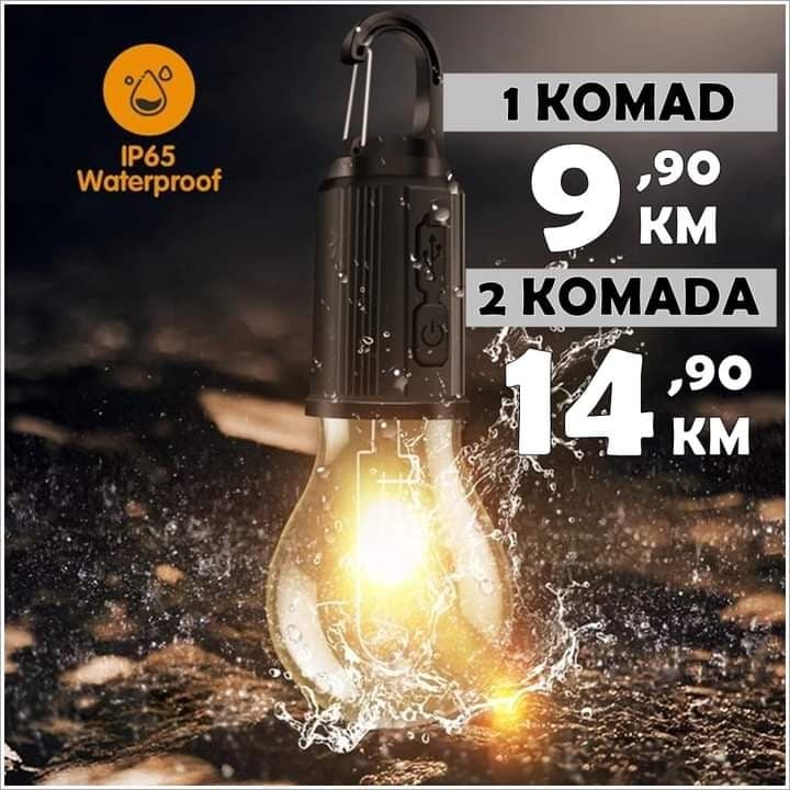 sijalica sa zakackom za kampovanje