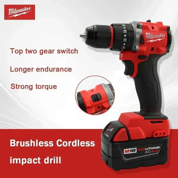 Milwaukee M18 Aku Bušilica 4