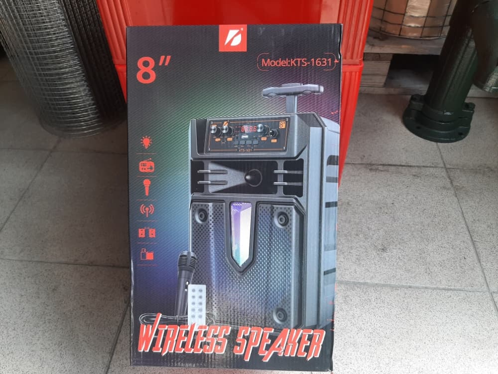 KTS-1631 Bluetooth Zvučnik sa Mikrofonom i RGB Rasvjetom 5