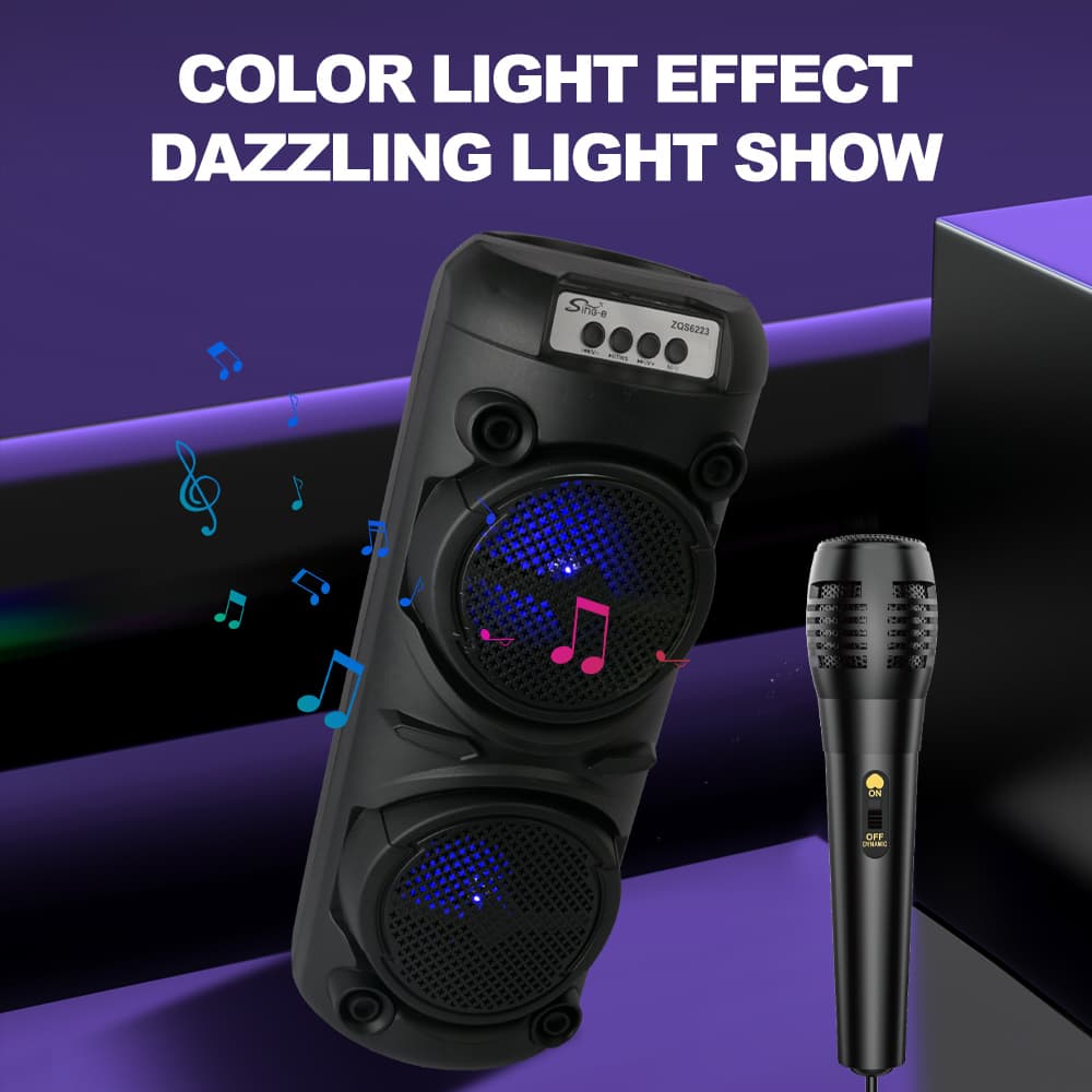 ZQS-6223 Multimedia Bluetooth Zvučnik sa RGB Rasvjetom