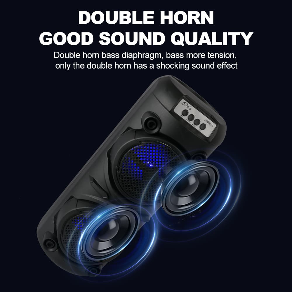 ZQS-6223 Multimedia Bluetooth Zvučnik sa RGB Rasvjetom 3