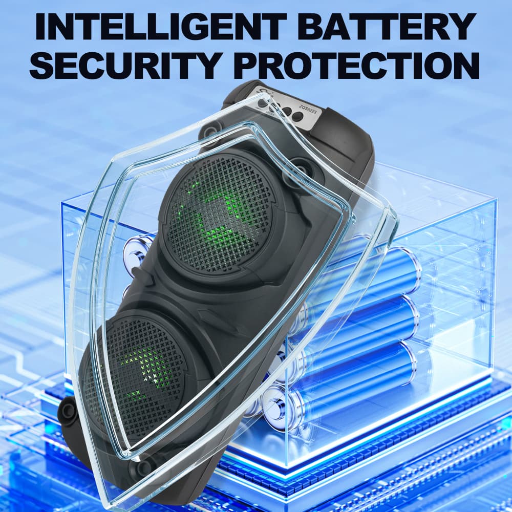 ZQS-6223 Multimedia Bluetooth Zvučnik sa RGB Rasvjetom 5