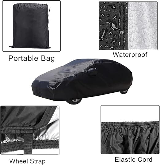 Zaštitna Cerada za Auto – Vodootporna 3-Layer Auto Navlaka 4