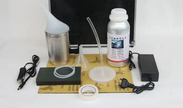 Set za Poliranje i Obnovu Farova 800ml – Profesionalna Polimerizacija