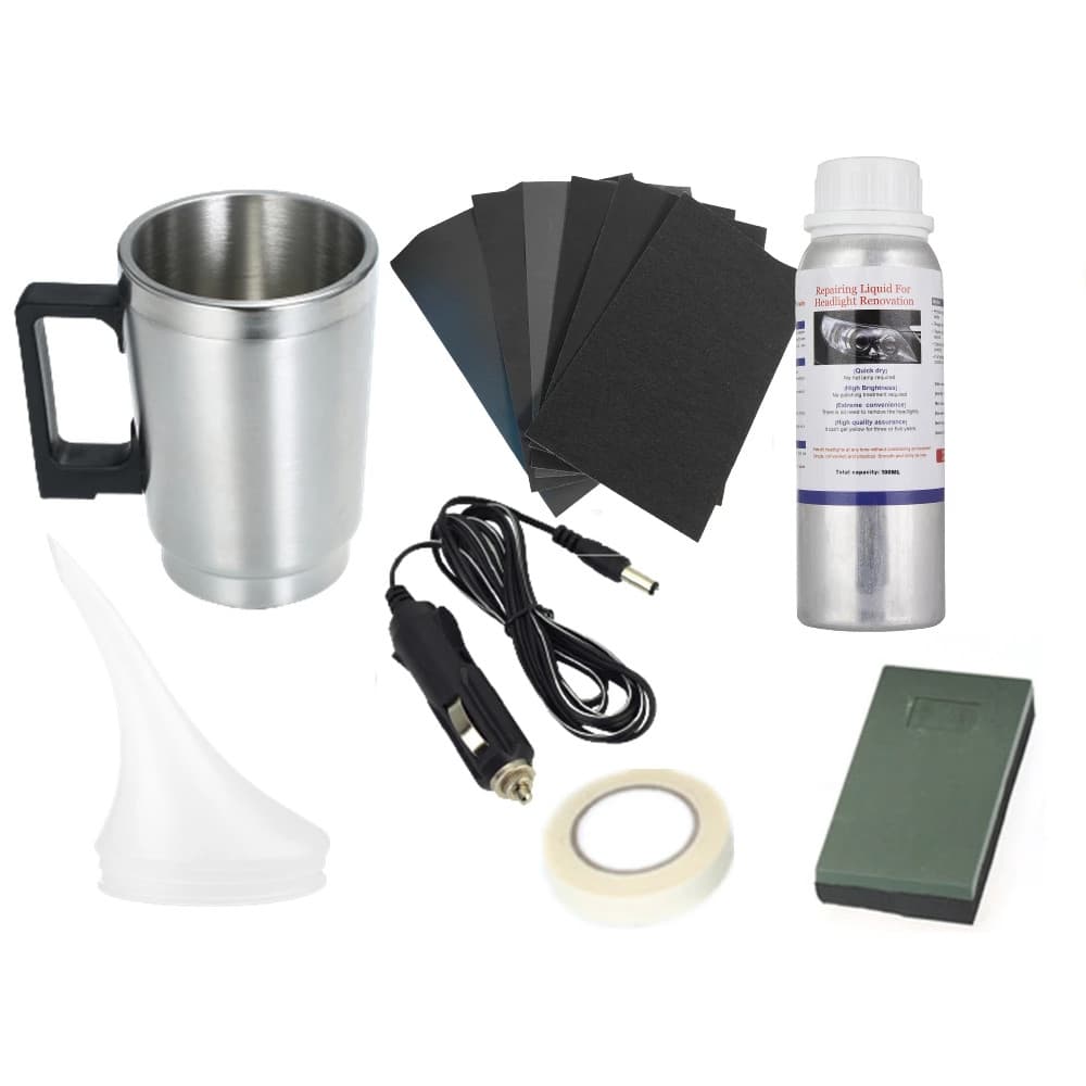 Set za Poliranje i Obnovu Farova 800ml – Profesionalna Polimerizacija 2