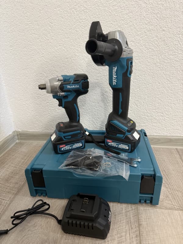MAKITA AKU SET 2u1 – UDARNI ODVIJAČ + BRUSILICA 2