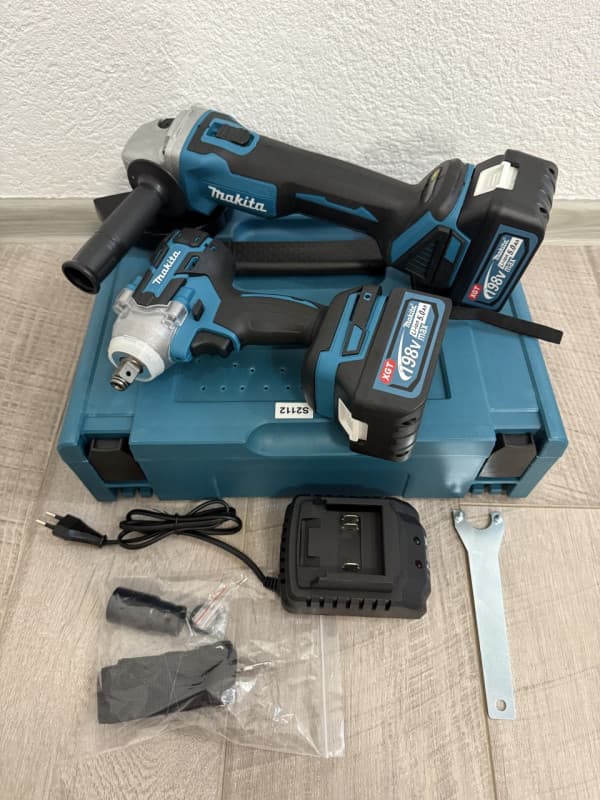 MAKITA AKU SET 2u1 – UDARNI ODVIJAČ + BRUSILICA 3