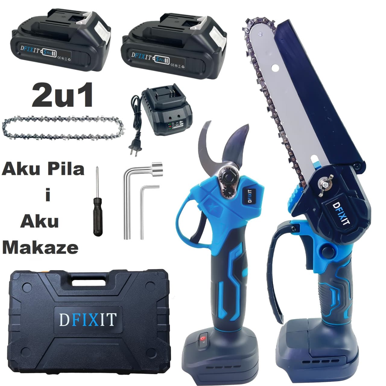 MAKITA SET 2u1 – AKU MAKAZE + AKU RUČNA PILA 3