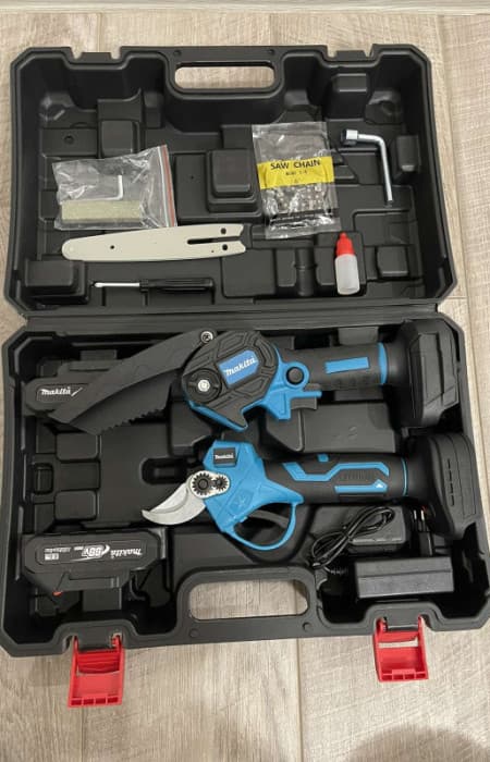 MAKITA SET 2u1 – AKU MAKAZE + AKU RUČNA PILA 4