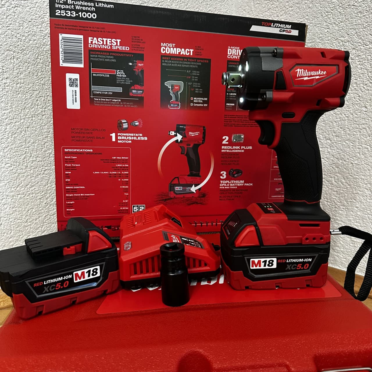 MILWAUKEE AKU UDARNI ODVIJAČ M18 – BRUSHLESS 3