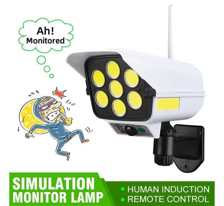 SOLARNI REFLEKTOR + LAŽNA KAMERA 2u1