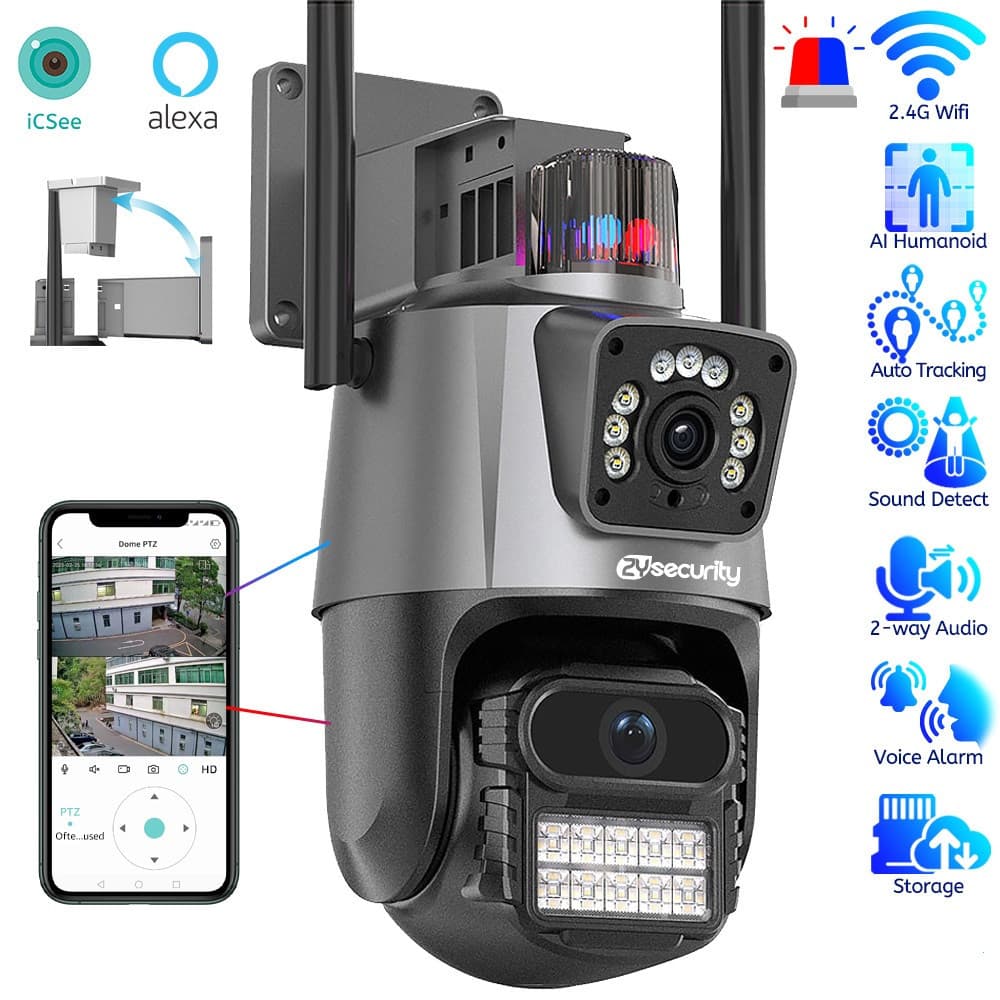 DUPLA 360° WIFI KAMERA – ICSEE