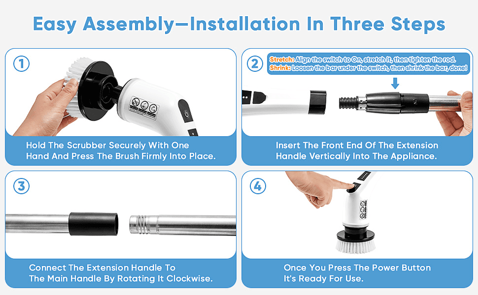 ELEKTRIČNA ROTIRAJUĆA ČETKA ZA ČIŠĆENJE 5