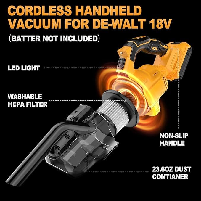 BEŽIČNI INDUSTRIJSKI USISIVAČ 18V 3
