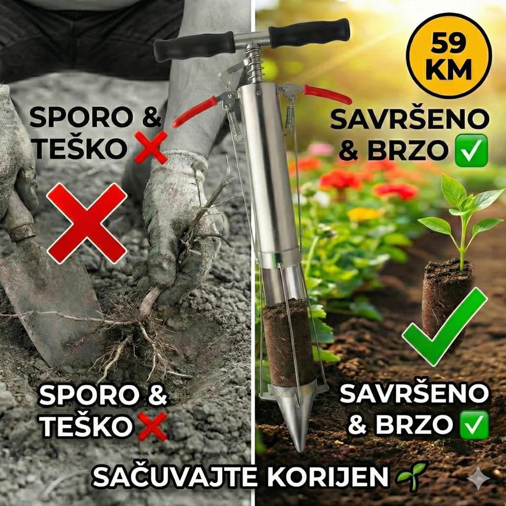 Profesionalni Sadilac za Presađivanje Biljaka 2