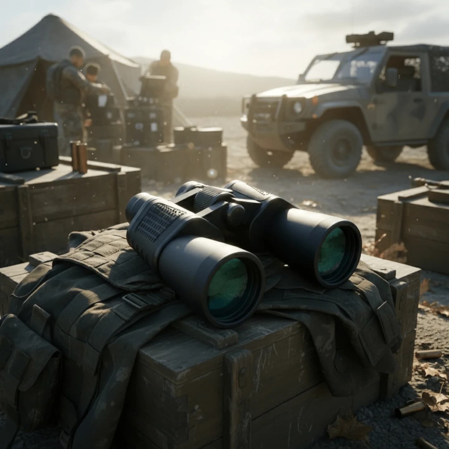 "Eyebre" Vojni Dvogled 20x50 HD 2