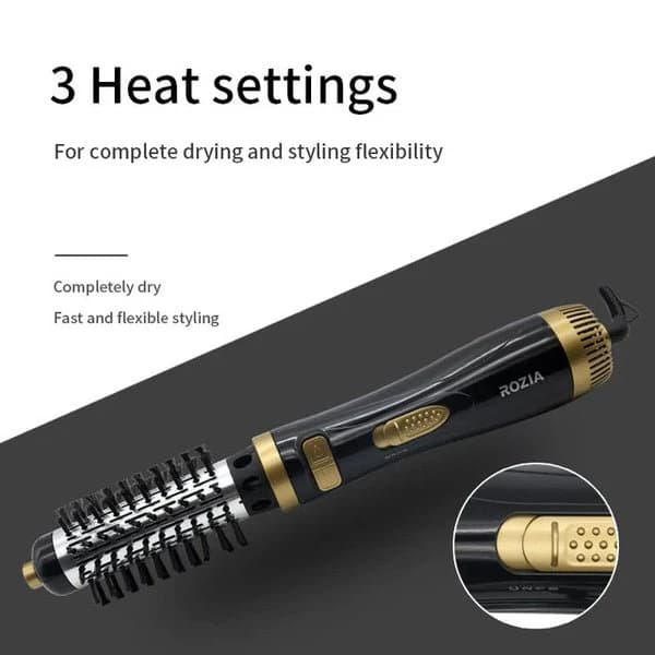 Rozia Rotirajuća Četka za Kosu 3