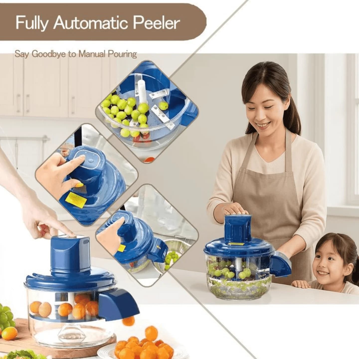 Električna gulilica – ljuštrilica za voće i povrće 3