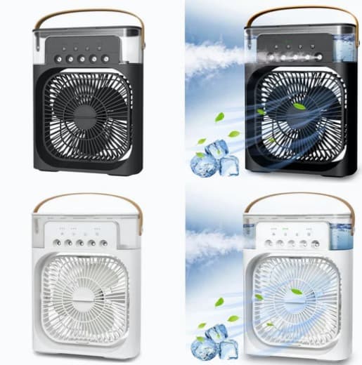 Mini Klima Ventilator Prijenosna Pokretna Klime Raspršivač Vode 2