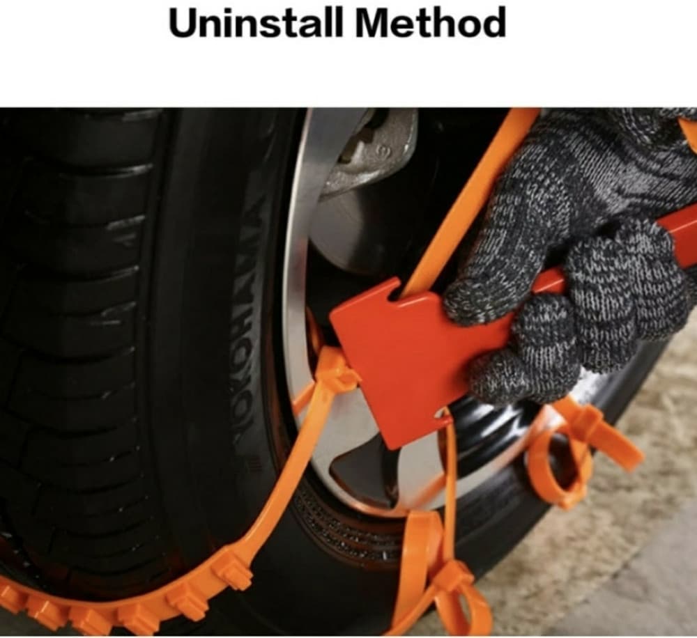 Plastični lanci za snijeg vezice 10 komada