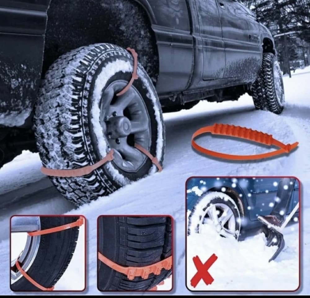 Plastični lanci za snijeg vezice 10 komada 2