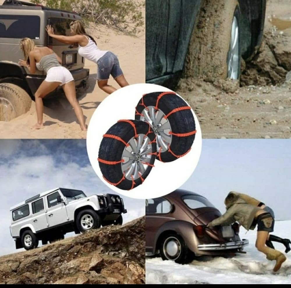 Plastični lanci za snijeg vezice 10 komada 3