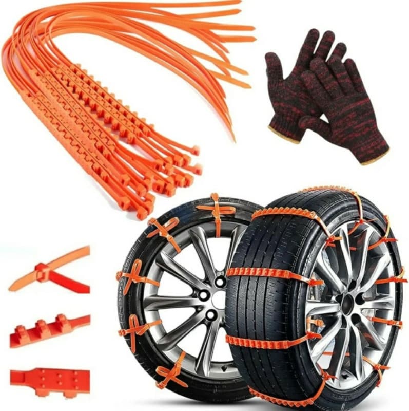 Plastični lanci za snijeg vezice 10 komada 4