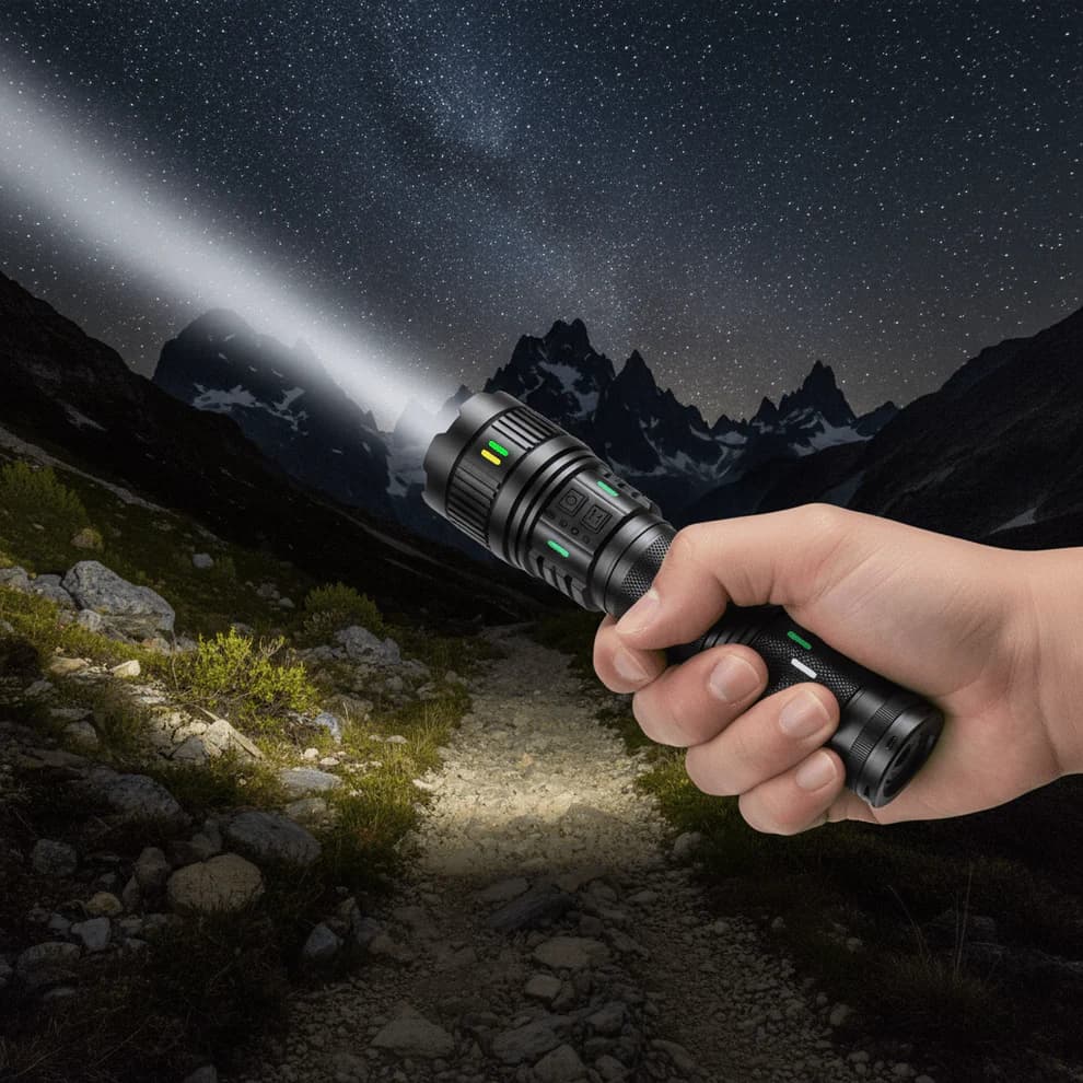 Super jaka LED ručna svjetiljka 4
