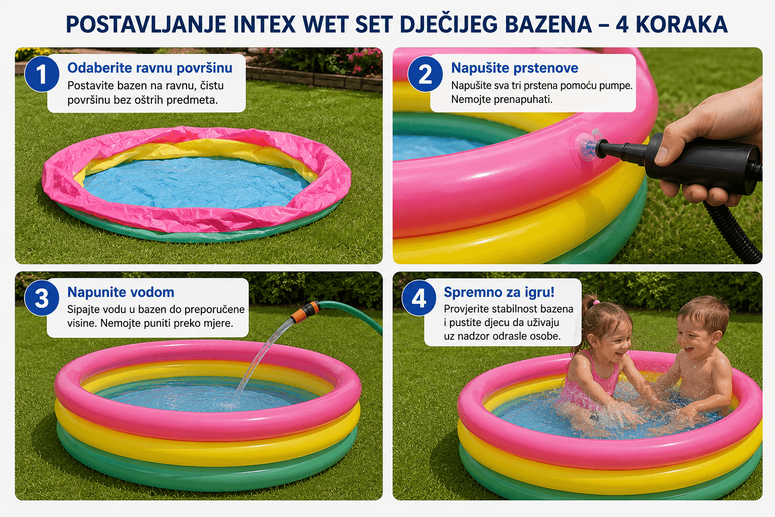 INTEX Wet Set dječiji bazen 61 x 22 cm 4