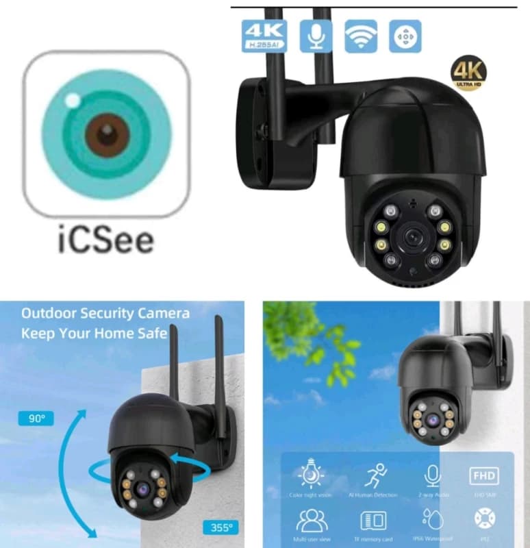 WIFI KAMERA VANJSKA WI-FI 8MP PTZ 066494941