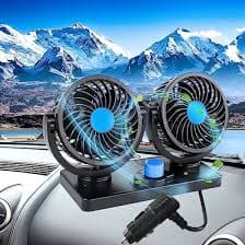 Dupli auto ventilator na upaljač